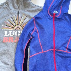 2 Hoodie Bundle Girls Large